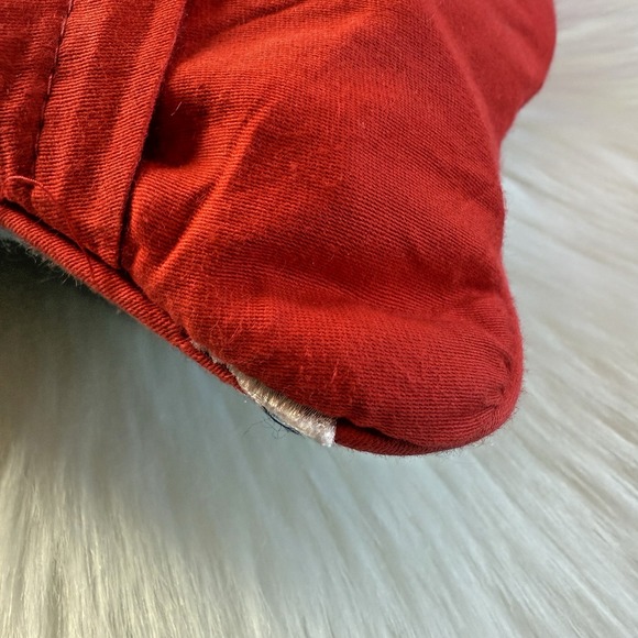 Vtg Needlepoint Xmas Duck Geese Goose Throw Pillow Cover Case 13" Country Decor - Picture 6 of 8